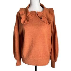 Women Stitch and Knot Pullover Sweater Top L Long Sleeve NWT.